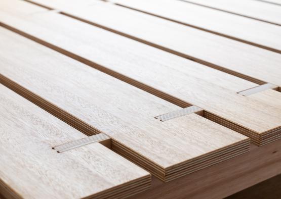 a close up of a wood plank