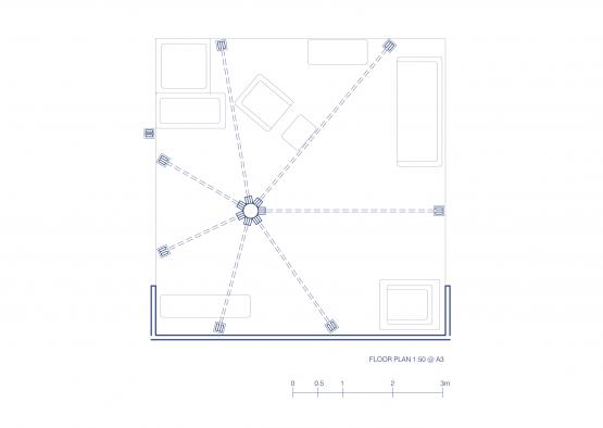 a blueprint of a house