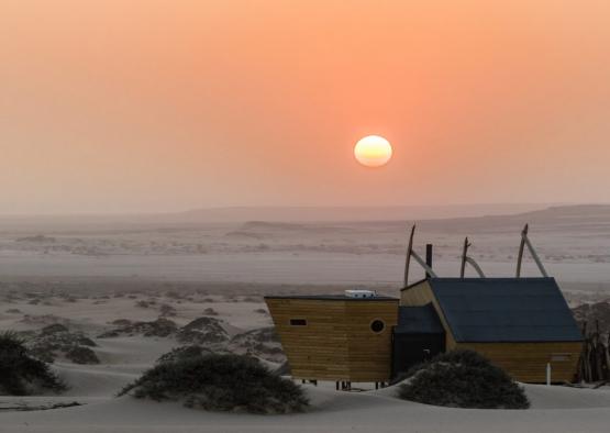 a house in the desert