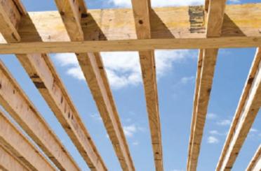 a close-up of a wooden structure